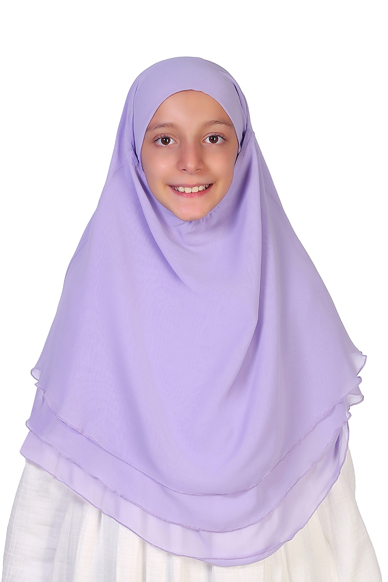 Çocuk Sufle Lila - Mevlana Çocuk Tesettür
