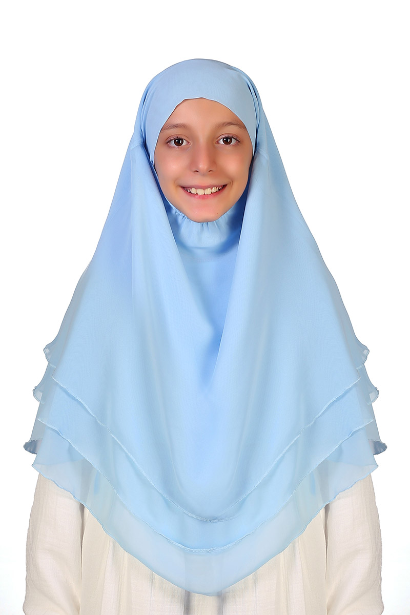 Çocuk Sufle Mavi - Mevlana Çocuk Tesettür